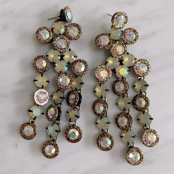 J Crew Statement Earrings - Picture 1 of 4